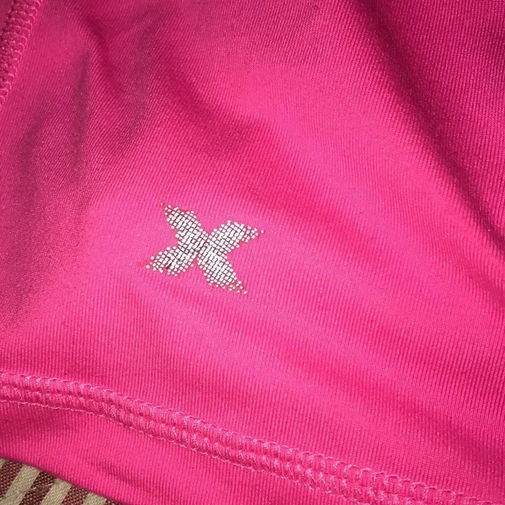 Pre loved pre owned Neon pink work out athletic exercise long sleeve sweatshirt